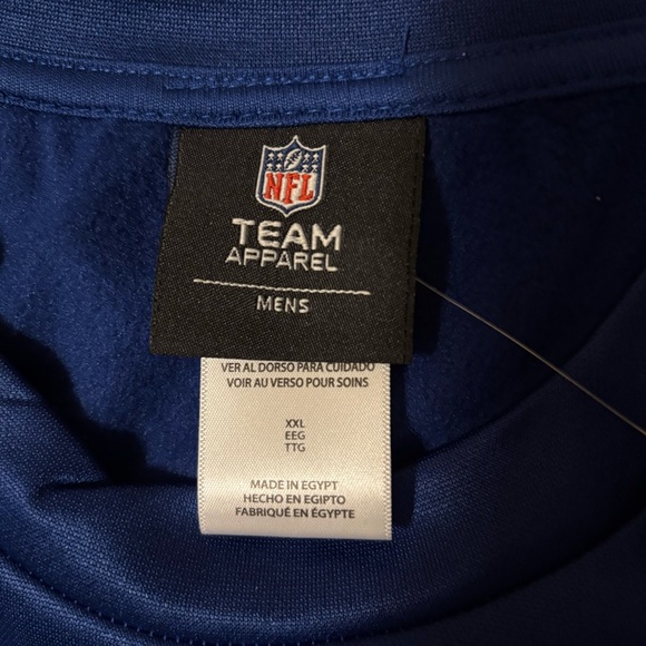 NY Giants Men’s XXL NFL Combine Pullover NWT Athletic Licensed - Picture 6 of 8